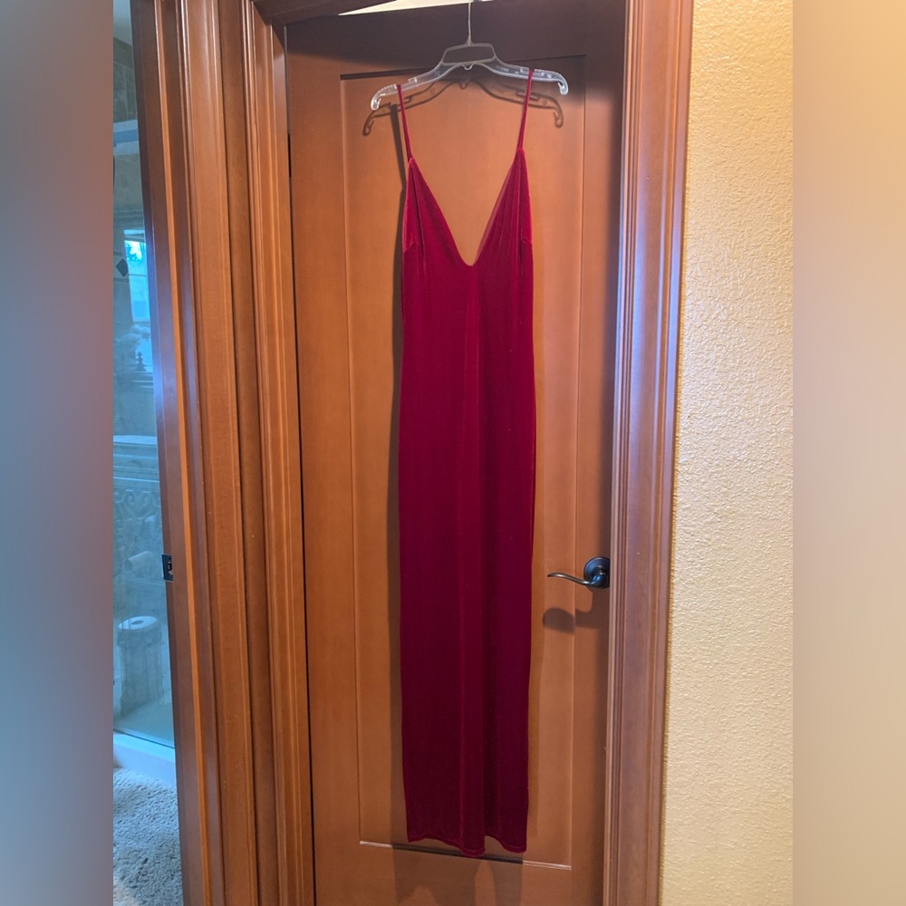 Velvet Maxi Dress